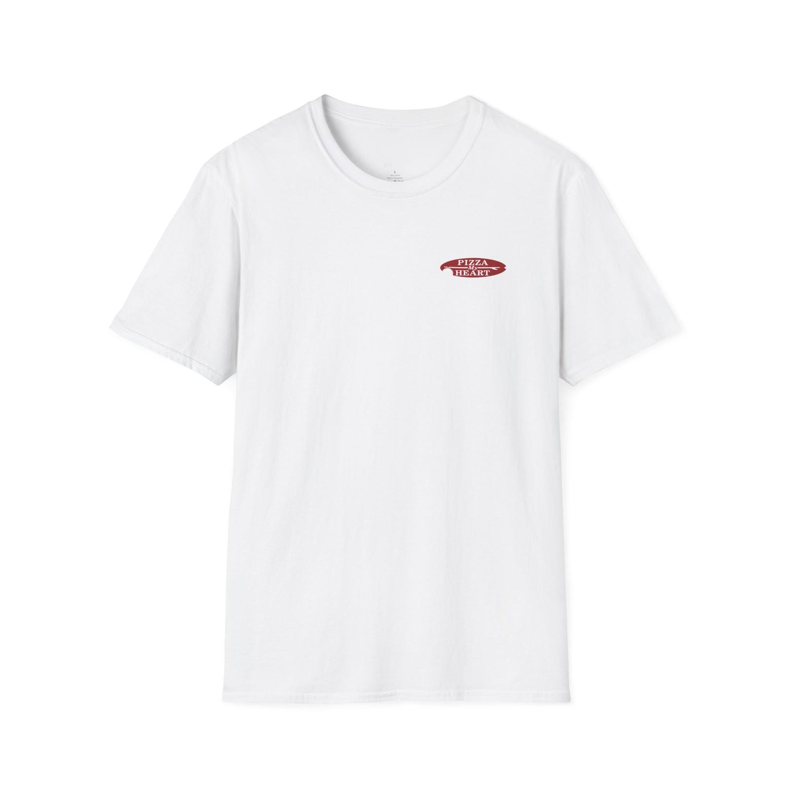 Pizza my Heart JAWS Shark - Unisex Softstyle T-Shirt S разноцветный
