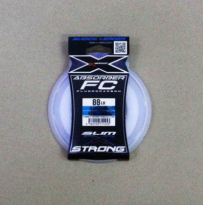 YGK XBraid Assorbitore Fluorocarbon SS Slim Strong Line 30m 88lb 0,81mm (1453)
