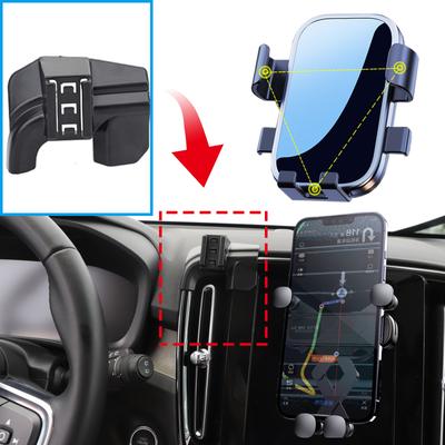 Car Mobile Phone Holder for Volvo XC40 C40 2020~2025 360 GPS Bracket Navigation Stand Auto Accessories