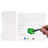 25Grid Folding Watercolor Palette Watercolor Paint Tray Box Renovate Cover Pigment Box Painting Tool Artistic Supplies
