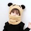 2-8 Years Old Baby Winter Hat Fleece Lined Girls Boys Infant Caps for Kids Earflap Scarf Knitted Beanie Balaclava Skull Caps