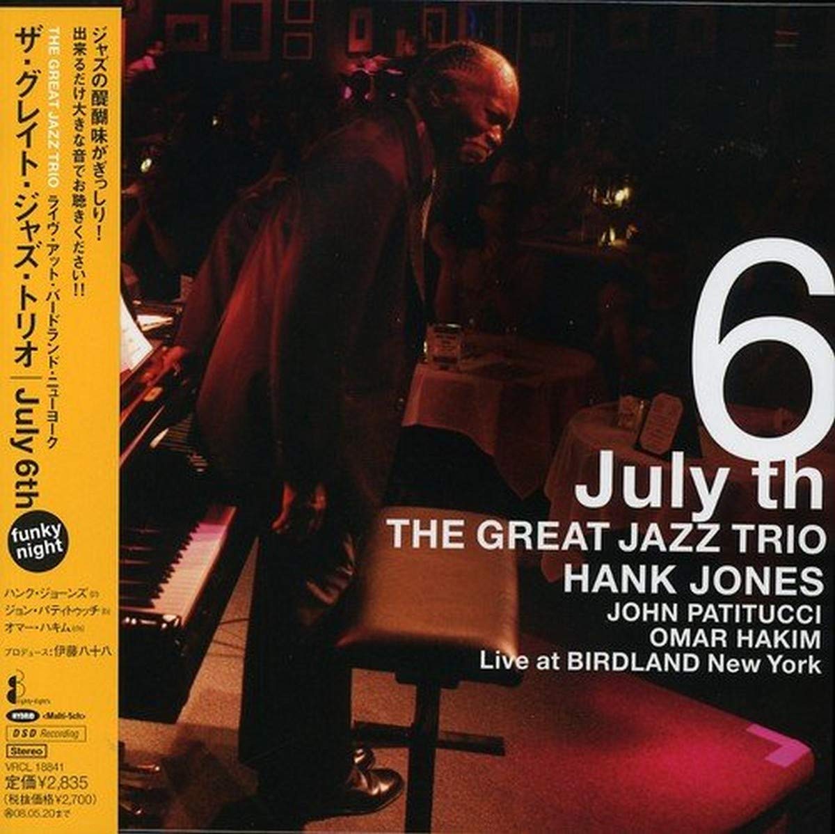 

July 6th-Live at Birdland N.Y.