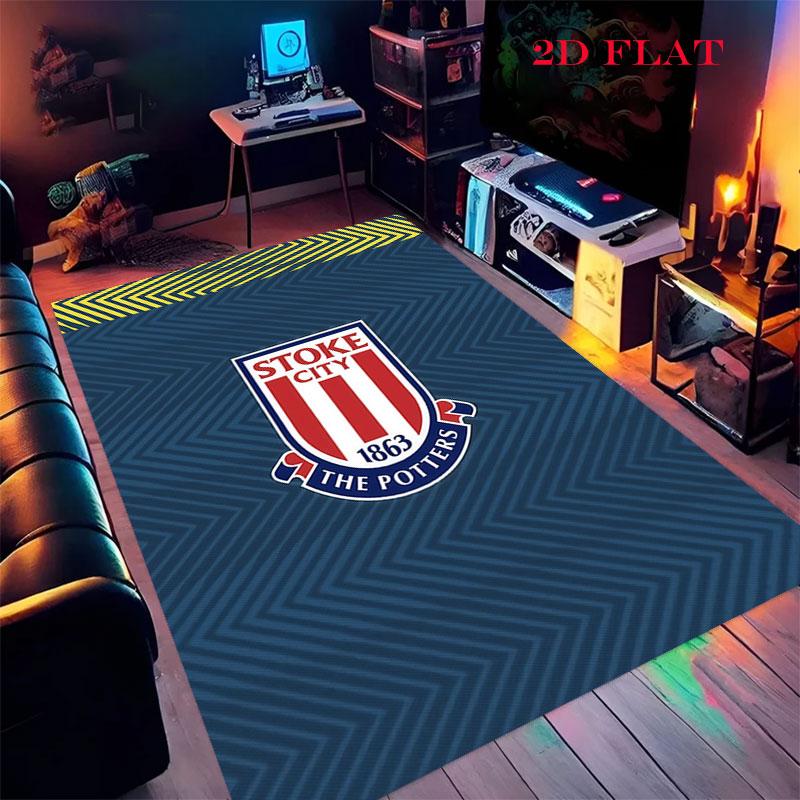 STO Logo Poster Carpet Rug for Living Room Bedroom Home Sofa Decoration,Kids Play Nonslip Floor Mat