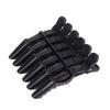 6-12PCS New Salon Tools Hairdressing Smooth Crocodile Clip Hair Clip Hair Perm Hair Dye Plastic Duckbill Clip Hair Dye Clip