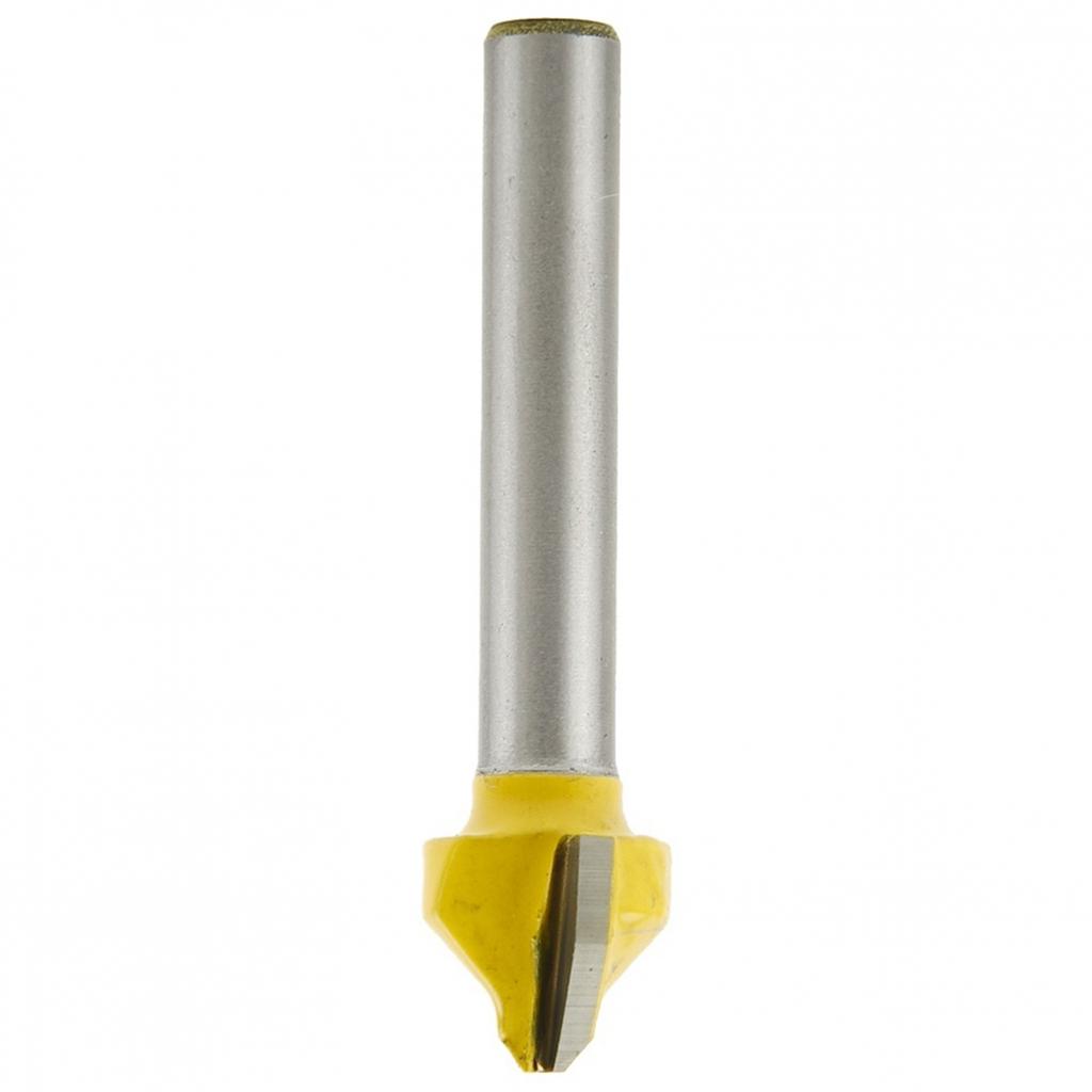 6mm Schaft Oberfräser Bit 90 Grad Hochfest V-förmig