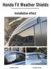 Honda Vezel XRV Civic CRV Accord Lingpai Fit Raam & Zon/Regenkappen Visors