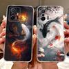 For Xiaomi 11T Pro Mi11T Cool Dragon Tiger Painted Phone Case For Xiaomi Mi 11T 11TPro 5G Soft Silicone TPU Cases