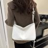 Korean Style Shoulder Bag Women PU Leather Ladies Tote Bag Elegant Casual Crossbody Bag  Girl