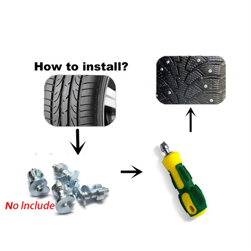 New Special Dedicated Install Sleeve Tool for Stud Screw Anti-Slip Screw Stud Wheel Tyre Snow Tire