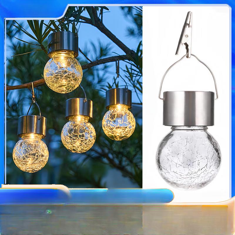Xuanyong Solar Crackle Hanging Outdoor Light