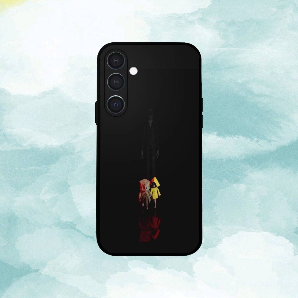 

Game L-Little N-Nightmares Phone Case For Samsung A73,A21s,A22,A31,A32,A52,A53,A71,A80,Soft Black Shell Samsung a12