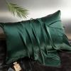 40 Momme 100% Pure Mulberry Silk Pillowcase With Adjustable Ties Solid Color Luxury Sleep Skincare Pillow Cover