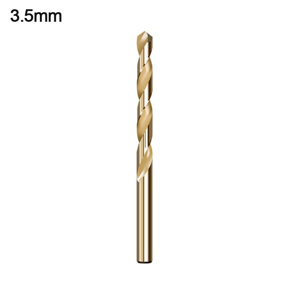 

HSS6542 Drill Bit High Speed Steel Twist Drill Bit Multifunctional Twist Drill Metal 3.5mm