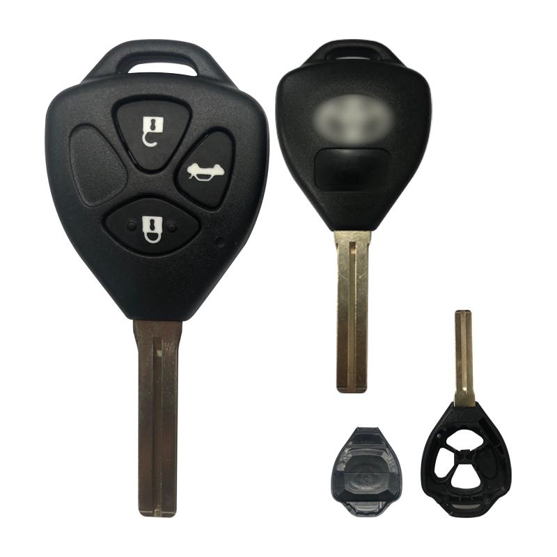 Toyota TOY47 Remote Key Shell for Corolla, RAV4, Camry