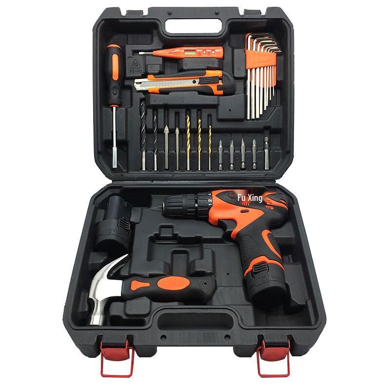 Fuxing Cordless Drill Tool Set CN Plug (adapter Included)