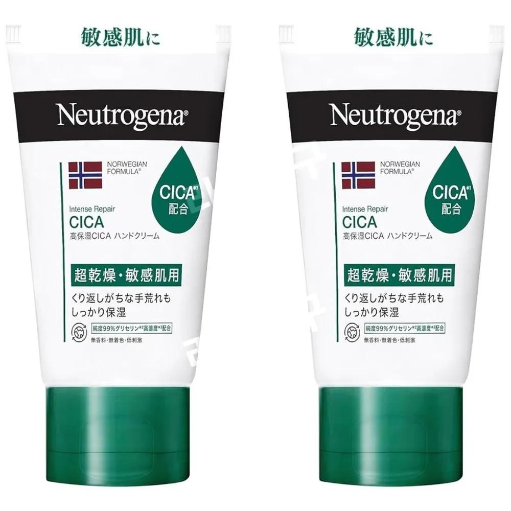 Neutrogena Норвежская формула Интенсивное восстановление Cica Крем для рук 50 г x 2