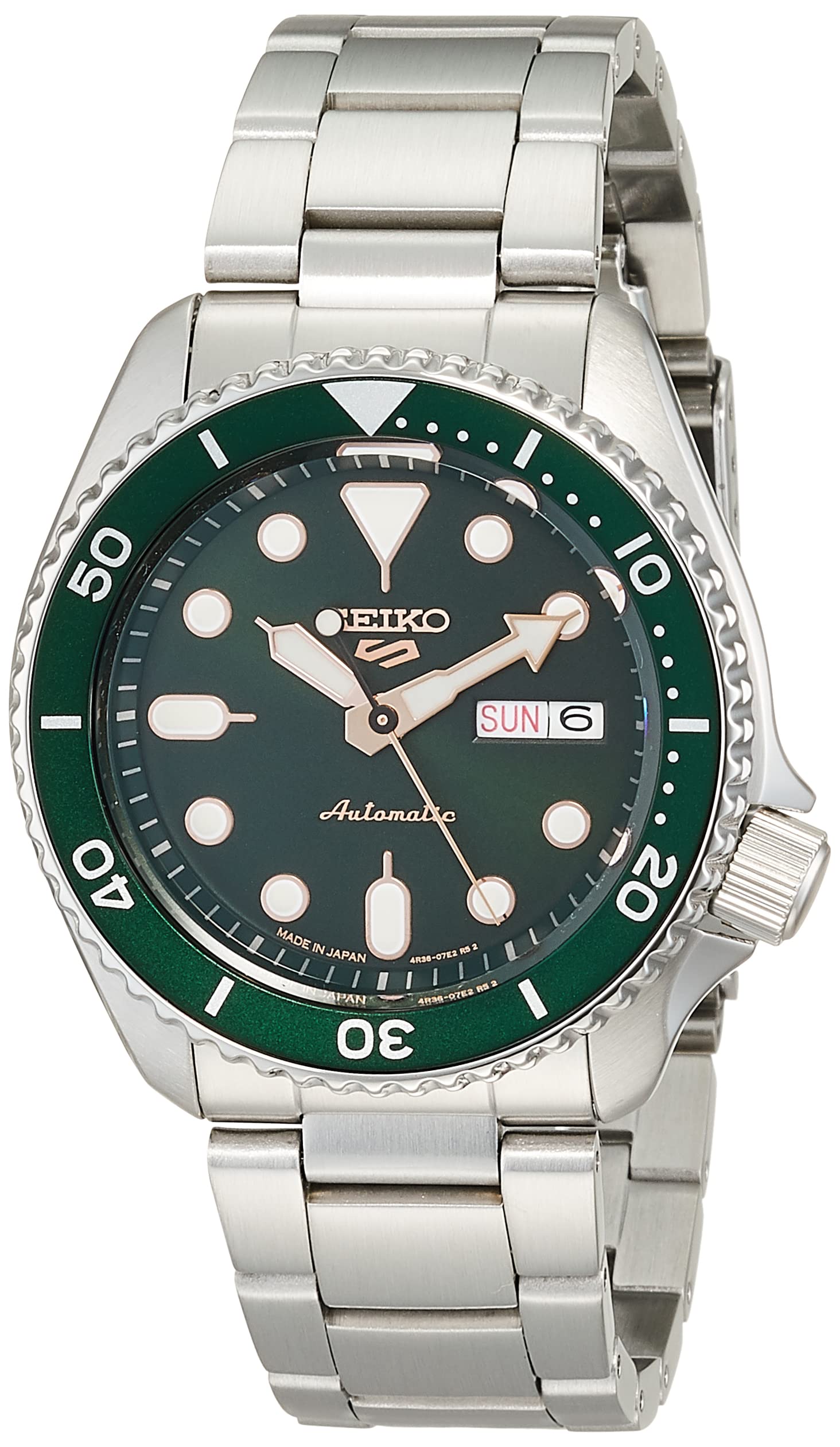 

[Годинник Seiko] Чоловічий годинник Five Sports Sports Style SBSA013, сріблястий