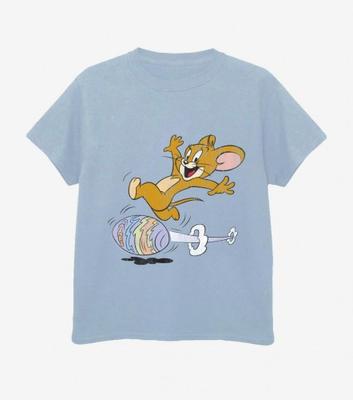 Girls Egg Run Cotton T-Shirt