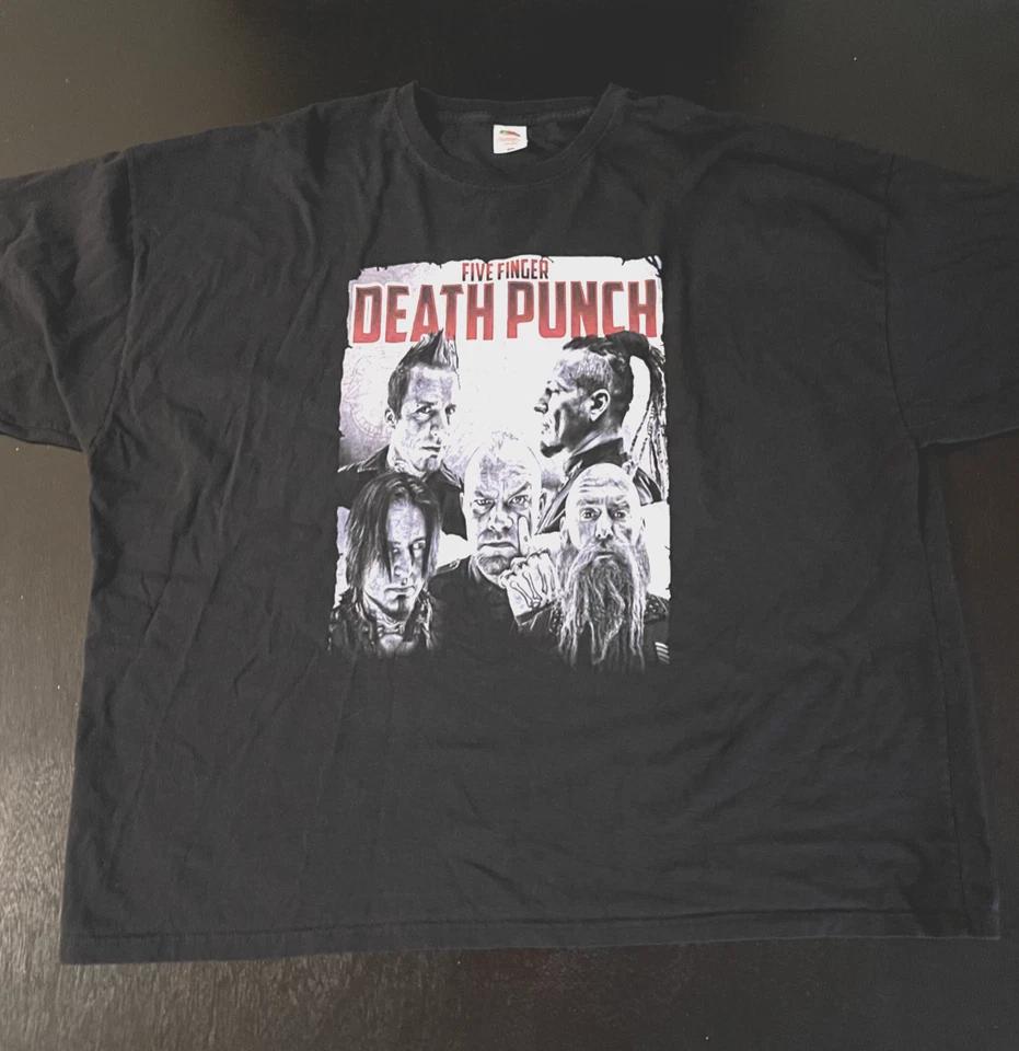 FIVE FINGER DEATH PUNCH T-Shirt, Double-Sided, Size: 4XL XXXXL M