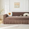 Autumn and Winter Plush Sofa Cover All In One Universal Skirt New Anti Cat Scratch High End All Inclusive Cover