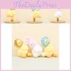 Cute Tilted Head Duck Keychain Plush Toy Soft Duck Doll Stuffed Animal 14cm Tall