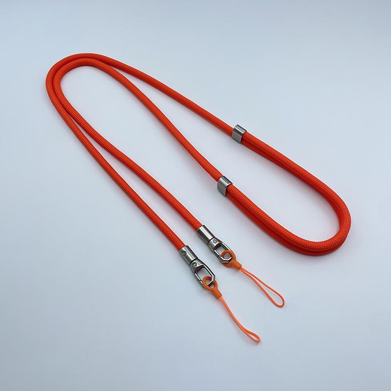 

Length 160cm Phone Lanyard Adjustable Detachable Neck Cord Crossbody Strap Carabiner Pendant Card Key for iPhone 17 Pro Max 16