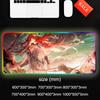 augusta wuwa Mouse Pad RGB Gaming Mousepad Big LED Pad PC Desk Mat Luminous Mouse Pad Large Keyboard Mats Table Rug With Backlit