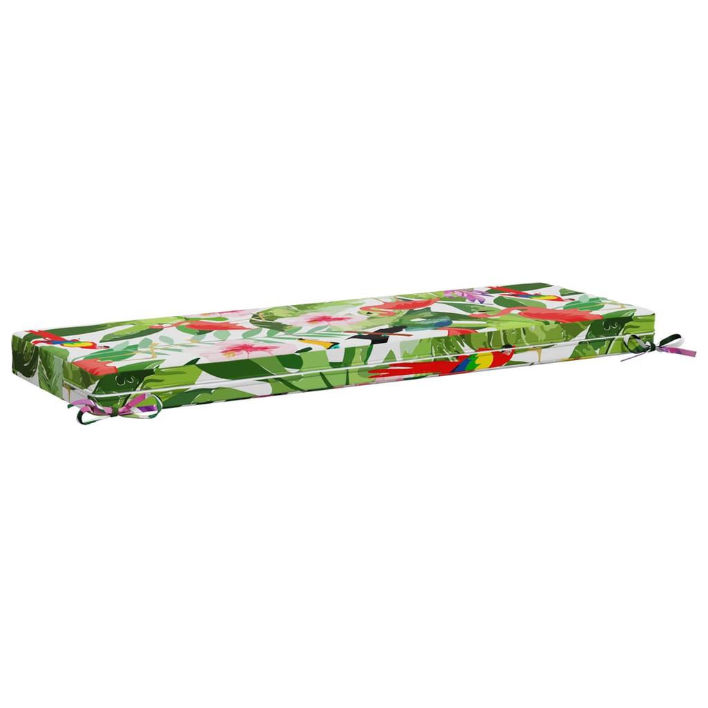 2 Piece Bench Cushions SOEST 2 Pcs. 100percent Polyester Multicolor