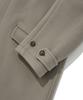Covernat Wool Balmacaan Coat Beige