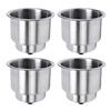 Stainless Steel Cup Drink Holder for Boat Universal Drink Bottle Can Cup Holder