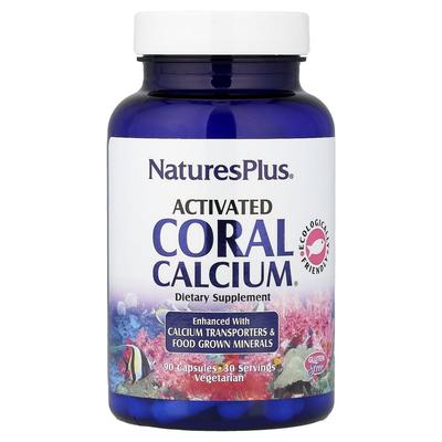 Nature's Plus Aktivní Korálový Vápník 90 Zeleninových Kapslí