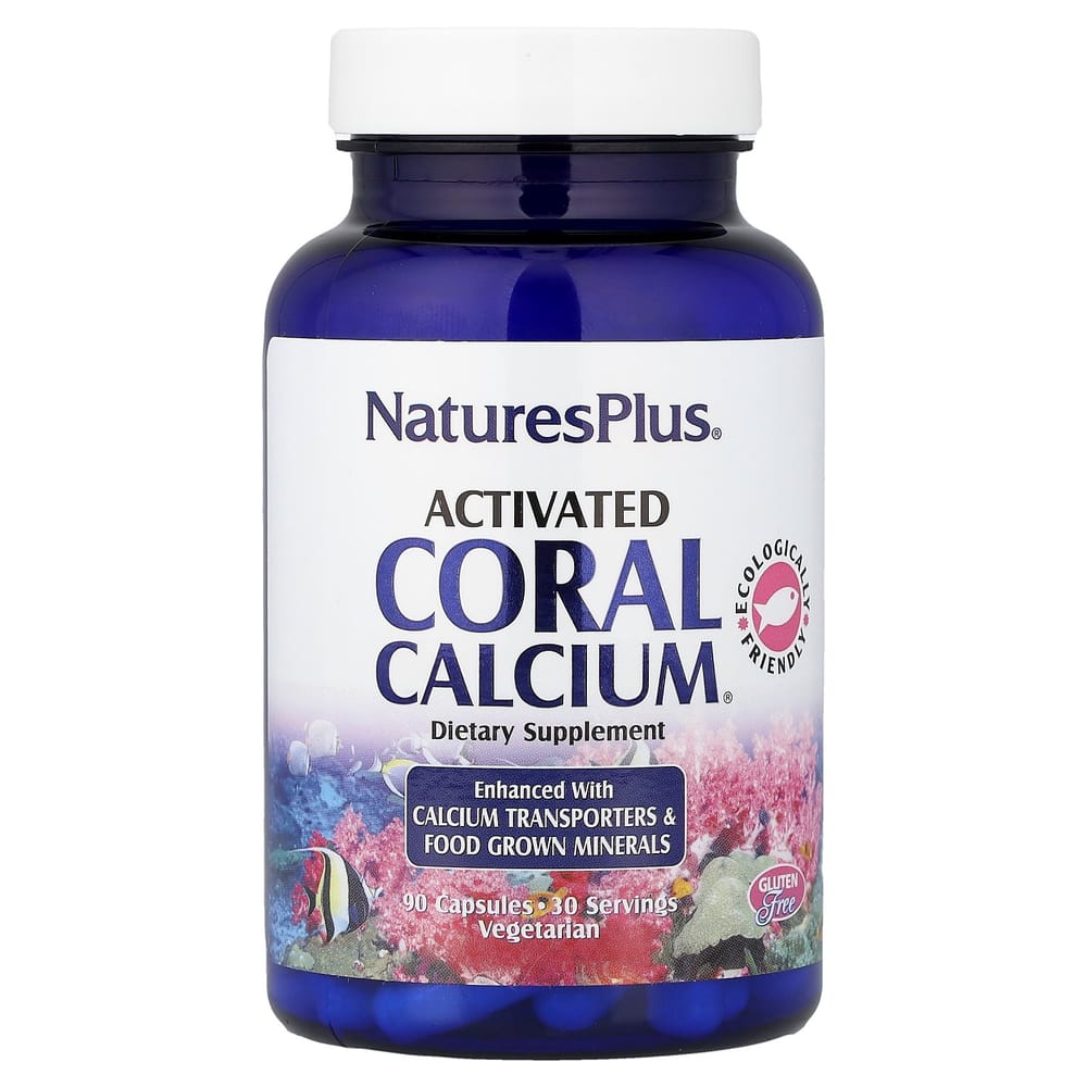 

Nature s Plus Activated Coral Calcium 90 Veggie Caps 90 pcs - 1 ea