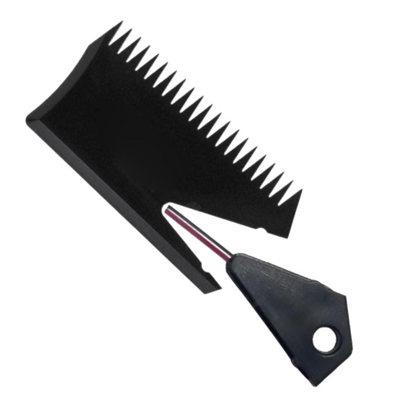 Surfboard Wax Comb Scraper with Fins Key Surfboard Wax Cleaner Maintenance Tool NonSlip Wax Scraping Comb for Water Sport