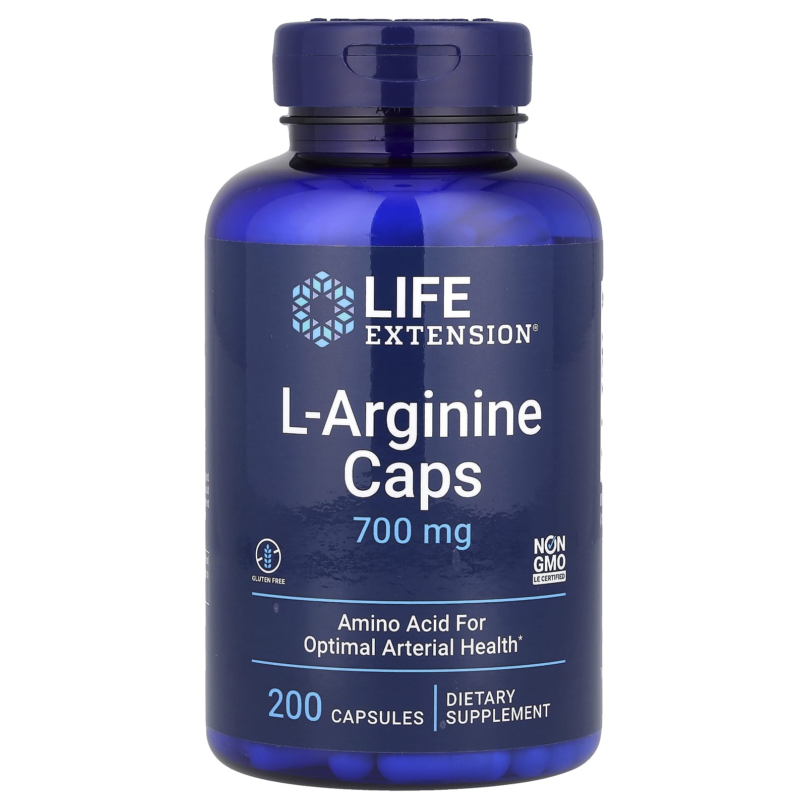 

L-Arginine Capsules, 700Mg, 200 Veggie Caps