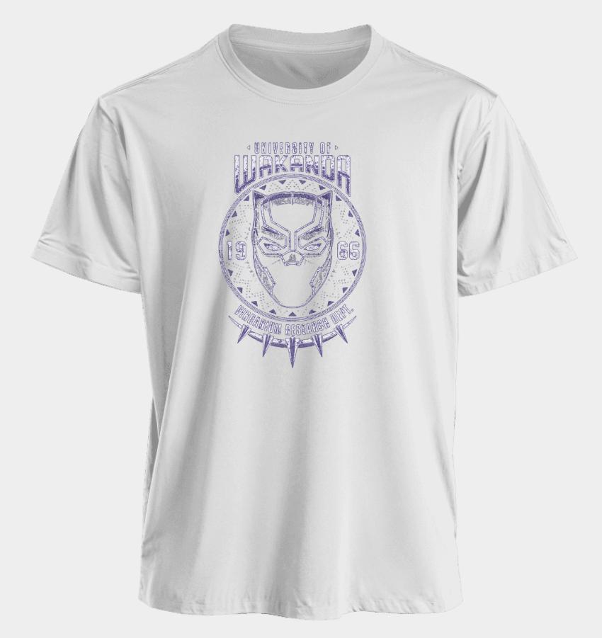 Men's and Women's T-shirts University of Wakanda Summer American Spring and Autumn Niche Casual Oversized Short-sleeved