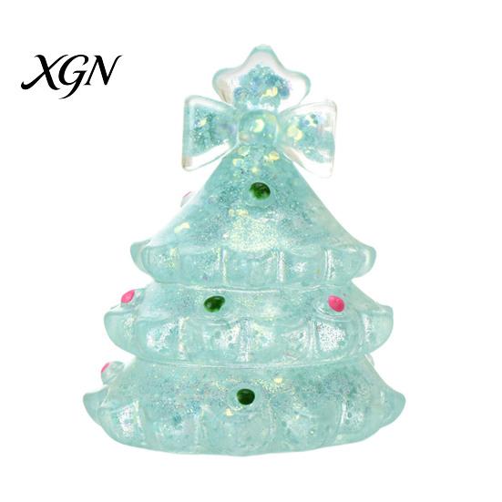 Relaxation Toys for Travel Christmas Tree Stress Ball, Soft TPR Squeeze Toy Relief, Glow Relief Adults in Dark Hand Fidget Sensory Toy, Holiday