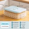 Refrigerator Food Storage Container for Dumplings & Eggs