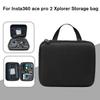 For Insta360 Ace Pro 2 Xplorer Bundle Storage Bag EVA Anti Fall And Shockproof Street Photography Camera Organizer Accessories