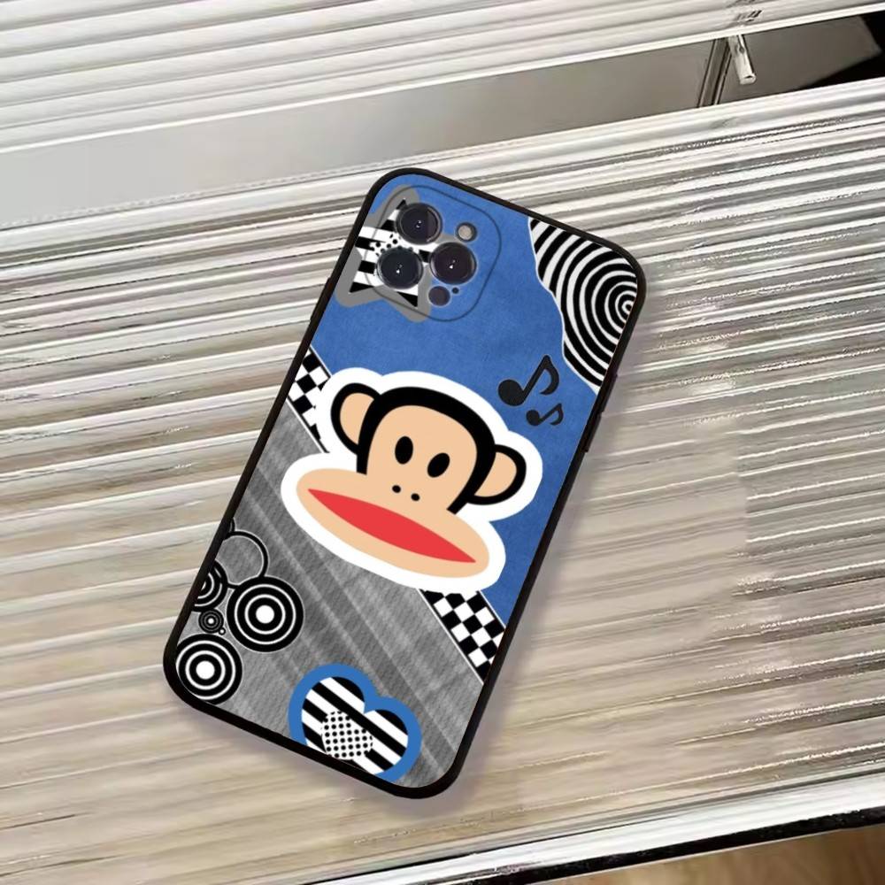 P-Paul F-Frank Mode Handyhülle Für iPhone 17, 16,15,14,13,12,11 Plus,Pro Max, Andere Weiche Schwarze Hülle
