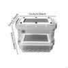 Roach Feeding Box Breeding Cage Lightweight, Container Clear Terrarium Habitat Critter Keeper