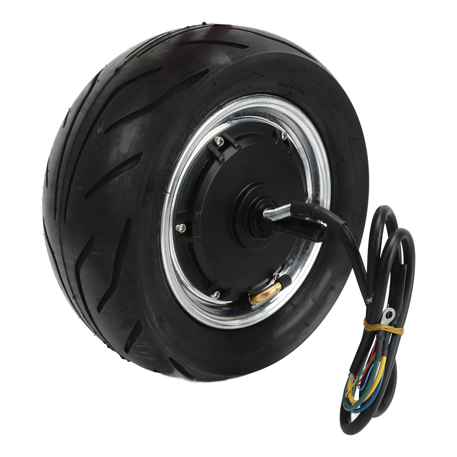 

12-дюймовый мотор-колесо для электровелосипеда 48–120 В 500–5000 Вт 1850 об/мин скорость для электромотоцикла