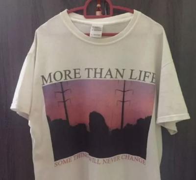 More Than Life Band Unisex T-shirt, Reprinted T-shirt, Gift for Fan