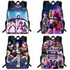 Kpop Dämonenjäger Rucksack für Kinder mit atmungsaktivem Oxford-Gewebe und Stoßdämpfung für den Schulgebrauch