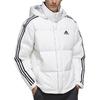 adidas 3ST Puff Down Outdoor protection against cold Stay Warm hooded down Jacket White Men's EH3971