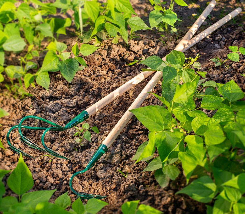 KADAX Loosener Cultivator Soil Manual Garden 127cm