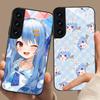 Holo Usada Pekora Glass Mobile Phone Case for Samsung Galaxy A56 55 54 53 52 51 36 35 34 23 16 15 5G Colorful Cover