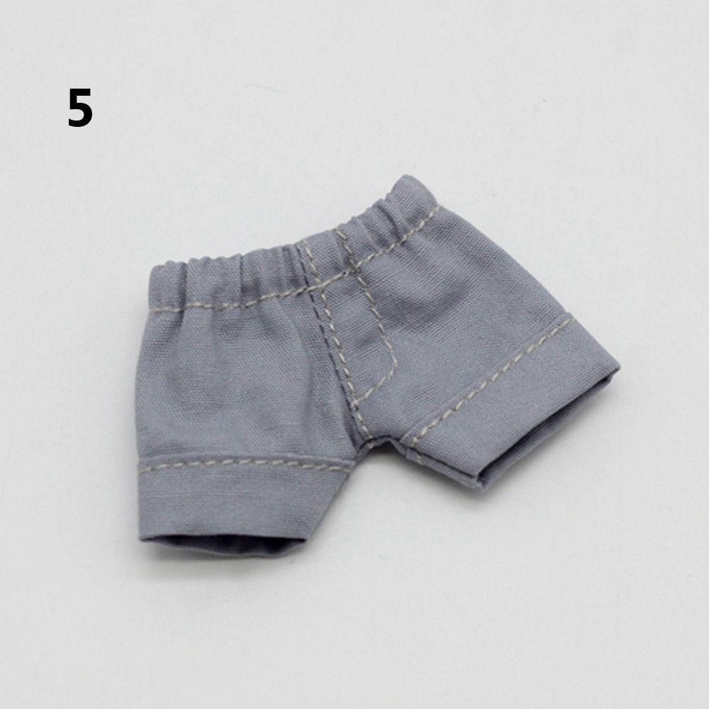 

Модний повсякденний одяг, дитячі іграшки, ляльки, штани, джинси, ляльки, короткі штани, одяг, аксесуари сірий