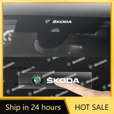 Car Sticker 2026 Hot Car Rearview Mirror Decals Brake Caliper Badge Sticker For Skoda Octavia A5 Superb Old Febia Roomster Rapid