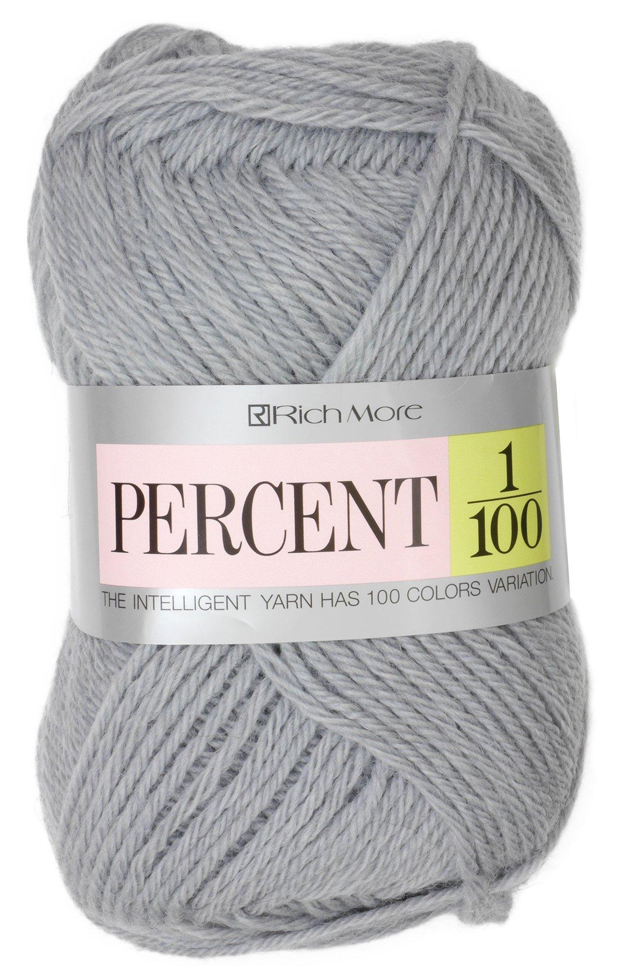 

Hamanaka Richmore Percent Wool Thick Gray 40g 120m 10 Ball Set 017 Col.121 Approx.