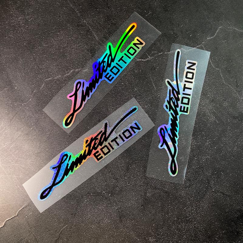 1PC Limited Edition Motorcycle Sticker Waterproof for Motorbike Fuel Tank Fairing Helmet Box Scooter Universal Vinyl Decals